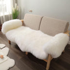 LLB Genuine Sheepskin Area Rug Wool Rug Fur Carpet Fluffy Shaggy Fur Rug - Image 3