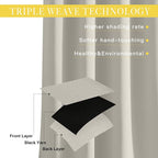NICETOWN Room Darkening Curtain - Image 2