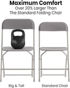 Flash Furniture Hercules Big and Tall Commercial Folding Chair - Image 4