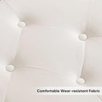 65" End of Bed Storage Bench, Velvet Storage Bench - Image 3