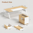 SEDETA L Shaped Computer Desk - Image 2
