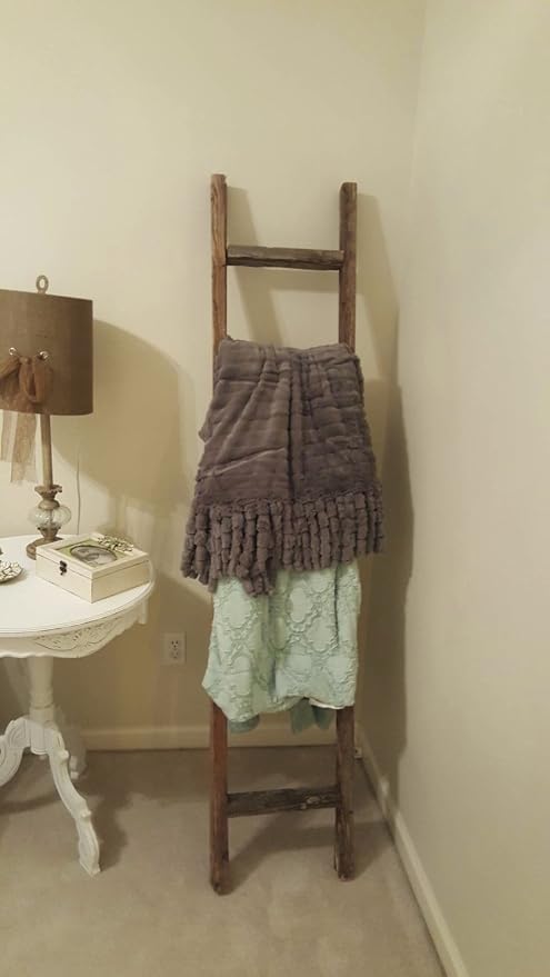 BARNWOODUSA Rustic Decorative Ladder - Image 3
