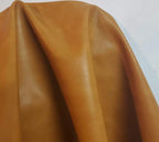 Caramel Light Tan Soft Faux Vegan PU Leather Fabric Sheet by The Yard Synthetic - Image 2