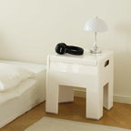 Nightstand Bedside Table with Storage Space, Dorm and Small Spaces, Easy - Image 8
