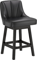 YaFiti Swivel Bar Stools Set of 2, 26 Inch Counter Height Bar Stools - Image 9