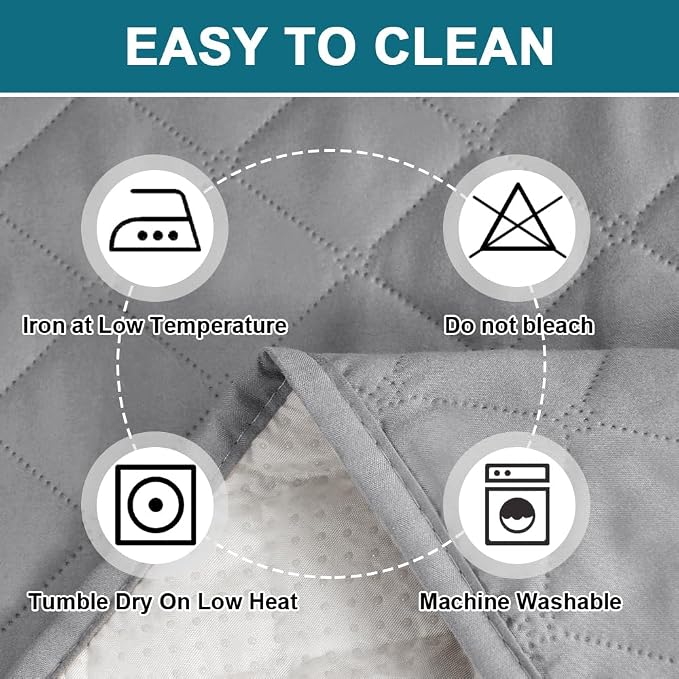 Turquoize 100% Waterproof Futon Cover Futon Slipcover Washable Armless Sofa Bed - Image 7