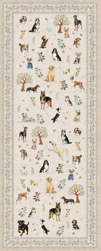 Beige Hallway Runner Rug 2x5 for Bedroom Kitchen | Ultra-Thin;Boho Style;Non - Image 6