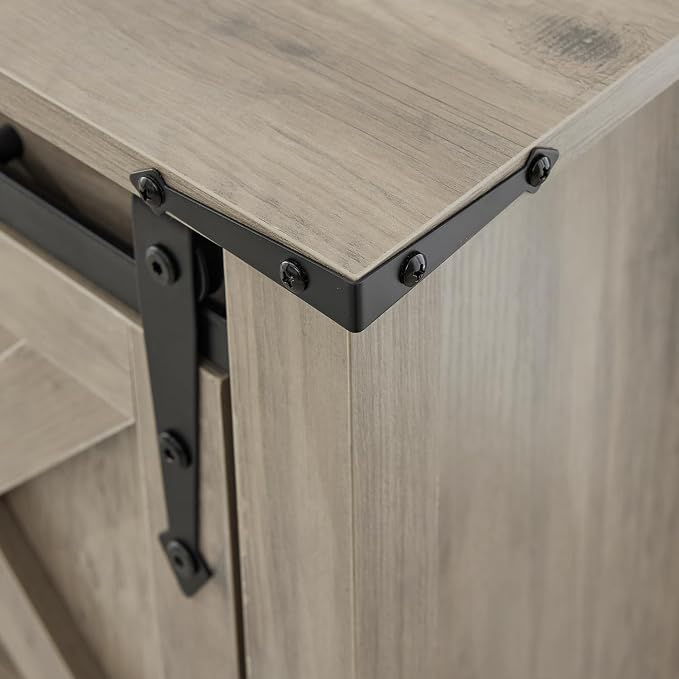 Grey Farmhouse Entryway Table, Rustic Hallway Table - Image 6