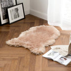 MIULEE Fluffy Area Rug 2x3 ft Faux Fur Sheepskin Rug - Image 4