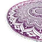 Mandala Floor Pillow Cover Meditation Cushion Seating Throw Hippie Round - Image 8