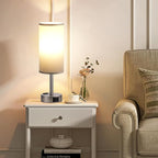 Fenmzee Grey Bedside Table Lamp - Image 8