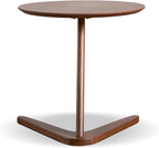 Furniture of America Lucian Mid-Century Modern Solid Wood 2 Piece Brown Round - Image 13