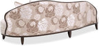 MICHAEL AMINI Camellia Field Asymmetrical Velvet Sofa in Porcini/Warm Pecan - Image 6