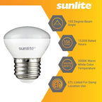 Sunlite LED R14 Mini Flood Light Bulbs, 4 Watts, 250 Lumens, Medium Base - Image 3