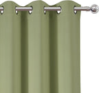 Blackout Curtains 42 x 63 inch/Sage Green Curtains Set of 2 Panels/Thermal - Image 6