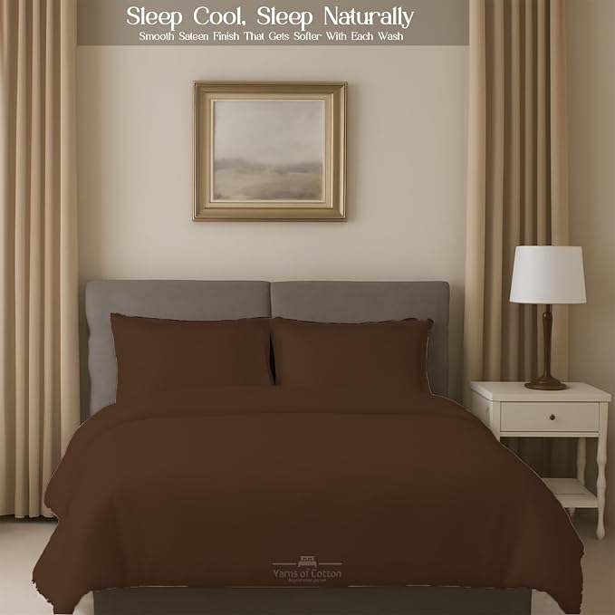 Sleeper Sofa Bed Sheet, 100% Cotton 400 Thread Count, 4 Piece Set, Deep Pocket - Image 6