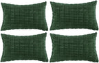 Fancy Homi 4 Packs Decorative Throw Pillow Covers by Fancy+Homi
