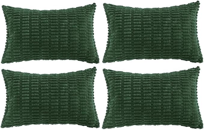 Fancy Homi 4 Packs Decorative Throw Pillow Covers by Fancy+Homi
