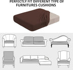 Water-Repellent Sofa Cushion Covers Jacquard High Stretch Fabric Furniture - Image 7