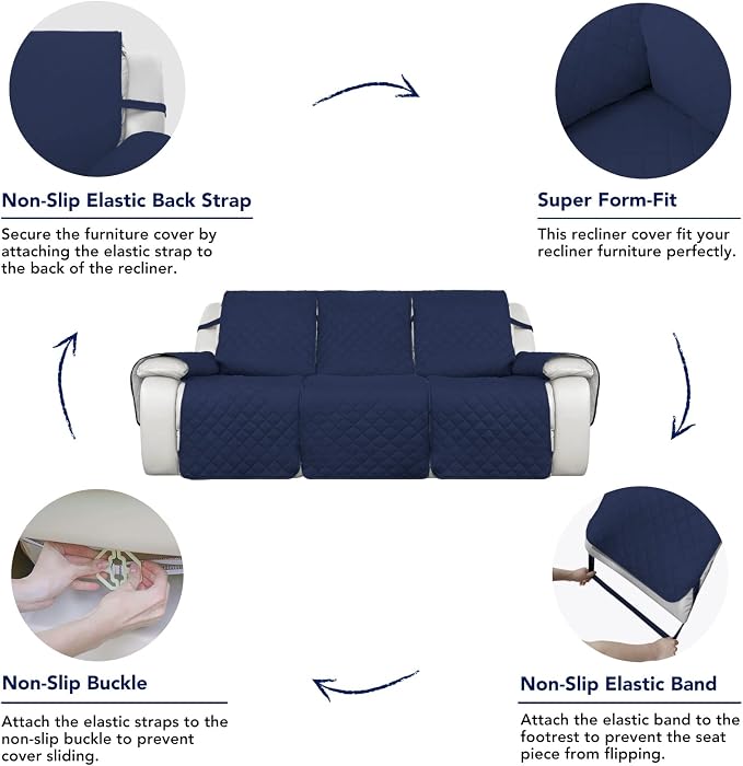 PureFit Water Resistant Reversible Sofa Covers - Image 4