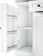 VilroCaz Farmhouse Style Large Kitchen Pantry - Image 8