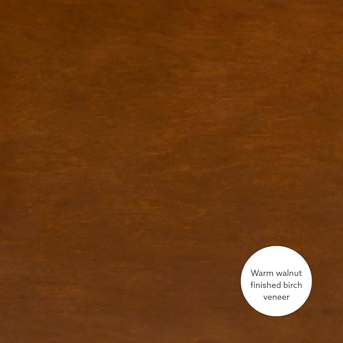 Linon Melissa Mid-Century Walnut End Table - Image 12