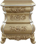Acme Seville Nightstand in Gold by AcmeFurniture
