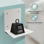 STORAGE MANIAC Floating Book Shelves - Image 4