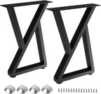 Table Legs 16 Inches, Triangle Type Glossy Bench Legs, DIY Coffee Table Legs by ITeeLas