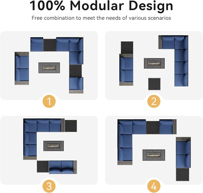Aoxun Patio Furniture Sets - Image 11