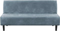H.VERSAILTEX Real Velvet Futon Cover Armless Sofa Covers Sofa Bed Covers by HVERSAILTEX