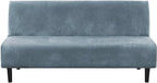H.VERSAILTEX Real Velvet Futon Cover Armless Sofa Covers Sofa Bed Covers by HVERSAILTEX