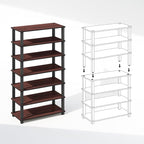 Furinno Turn-N-Tube Storage Shelves Set of 2, 4-Tier Stackable Standing Shelf - Image 4