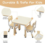 GAOMON Kids Table and 2 Chairs Set - Image 7