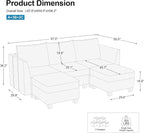 Belffin Modular Sectional Sofa - Image 2