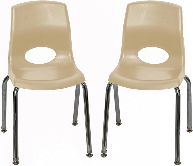 Children’s Factory MyPosture Plus 14" Chair, Tan by Angeles