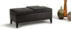 SIMPLIHOME Oregon Storage Ottoman Bench - Image 13