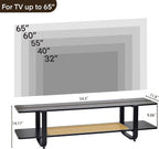 Bamboo TV Stand for TVs up to 65", Accent Entertainment Center - Image 2