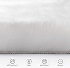 SERISSA 2x4 Fluffy White Faux Sheepskin Shaggy Rug - Image 5