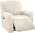 H.VERSAILTEX Velvet Stretch Recliner Couch Covers 4-Pieces Style Recliner Chair by HVERSAILTEX