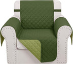 Reversible Recliner Chair Covers, Huntergreen/Sage | Chair Covers by LuxshareHome