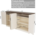 Sideboard Buffet Cabinet with Storage - Image 2