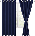 Grommet Blackout Curtains for Bedroom, 60 x 72 Inches, Window Drapes, Living - Image 8