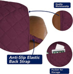 PureFit Reversible Recliner Chair Covers Couch Covers - Image 3