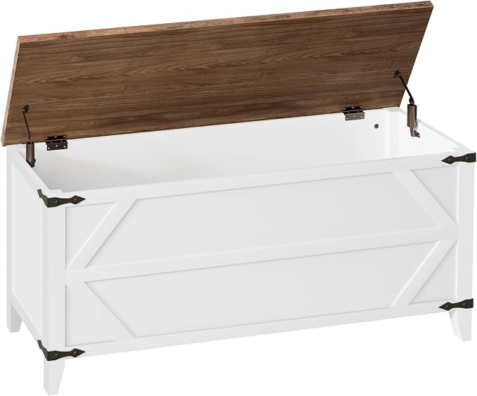 HOOBRO 47.2" Toy Box, Storage Bench by HOOBRO
