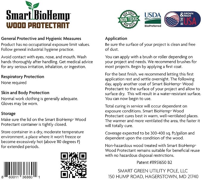Plant-Powered 1-Gallon Protectant, Protects Wood from Water & UV Rays, - Image 3