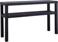 East at Main Indigo Road by Egypt Sherrod Gia Raffia Console Table by EastatMain