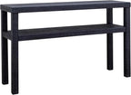 East at Main Indigo Road by Egypt Sherrod Gia Raffia Console Table by EastatMain