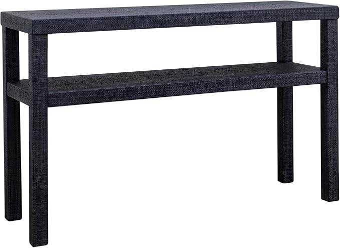 East at Main Indigo Road by Egypt Sherrod Gia Raffia Console Table by EastatMain