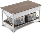 VINGLI 36" Lift Top Coffee Table - Image 6